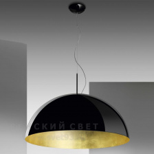 Светильник подвесной 478/35/E black gold IDL Италия  24W 31 см (без учета цепи) Черного цвета Amalfi