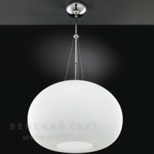 Светильник подвесной 9015/1SG white IDL Италия  150W 33 см (без учета цепи) Никель Aurora