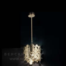 Светильник подвесной 427/1SM Gold IDL Италия  100W от 50 до 93 см Золото Bubbles