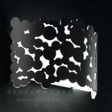 Бра 441/2A black IDL Италия  18W 20 см Хром Bubbles