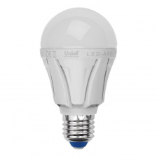 Лампочка светодиодная  LED-A60-9W/NW/E27/FR ALP01WH пластик