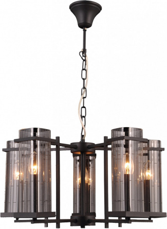 Подвесная люстра Brawn BRAWN 75121/5C GRAY фото 1