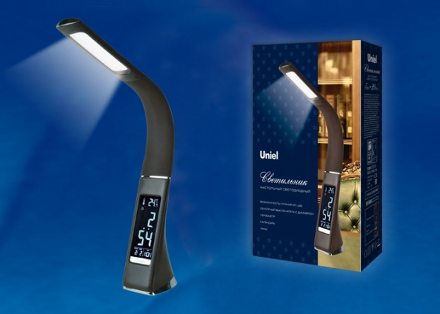 Офисная настольная лампа  TLD-542 Black/LED/300Lm/5000K/Dimmer фото 1