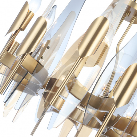 Бра Crystal Lux CASA AP2 BRASS фото 8