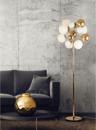 Торшер  LDF 8565-10/16 GD+TEA фото 2