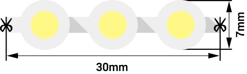 Светодиодная лента  DIP-96-12-7.7-R-68 фото 1