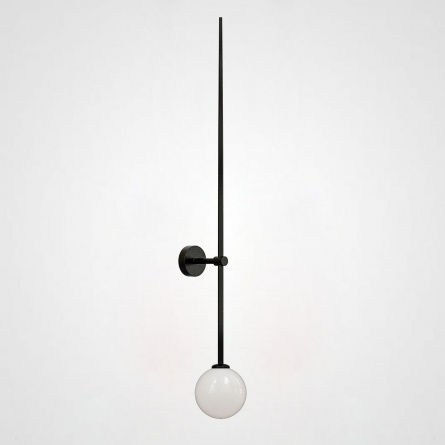 Настенный светильник LINES Ball 100 Black фото 1