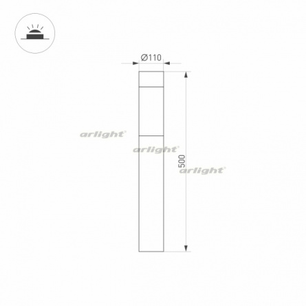 Наземный светильник STEM 029966 фото 2
