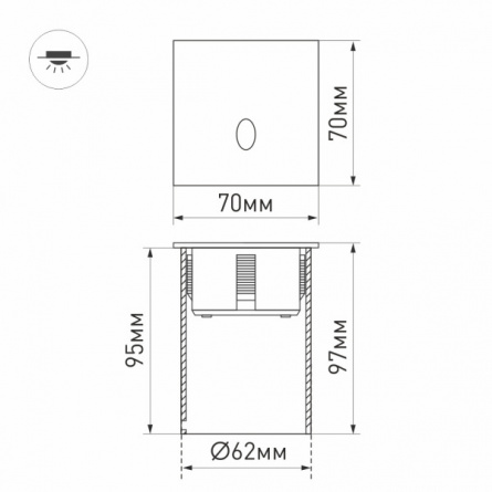 Архитектурная подсветка GAP 025738 фото 3