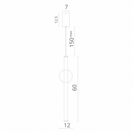 Подвесной светильник Cliff 1125/01 SP-16 фото 3