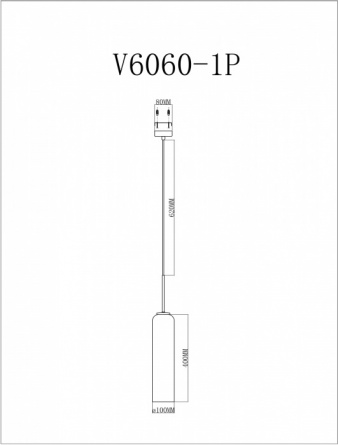 Подвесной светильник Celebria V6060-1P фото 2