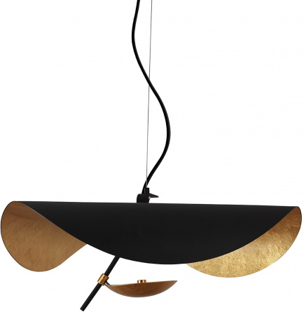 Подвесной светильник 8821 8821P/D600 black/gold фото 1
