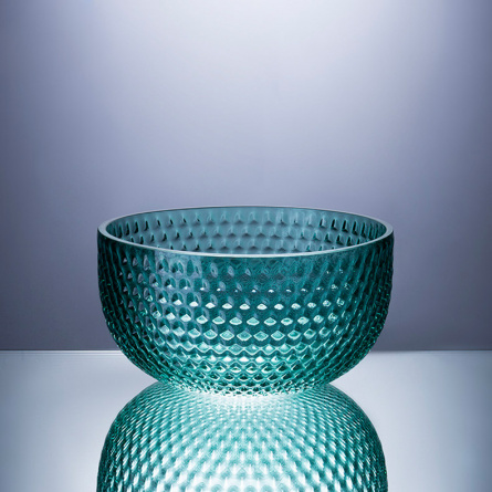 Мебель и интерьер/Вазы Cloyd DOTT Vase / выс. 10 см - зелен. стекло (арт.50031) фото 1