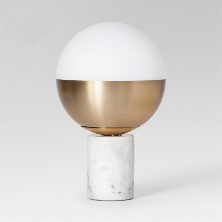 Настольная лампа Geneva Globe Marble фото 1