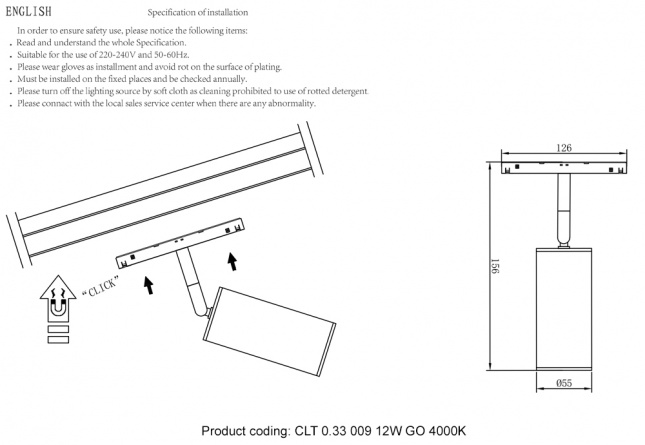 Crystal Lux Technical (CLT) CLT 0.33 019 8W BS 4000K фото 195