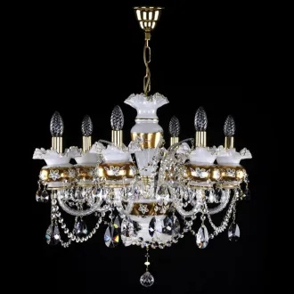 Хрустальная люстра ESMERALDA VI. gold colour finishing фото 1