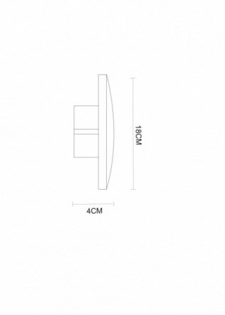 Настенный светильник Nimbo A1510AP-1BK фото 2