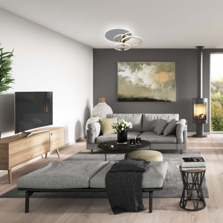 Потолочный светильник CONTOUR 10213/2LED BL Chrome фото 2