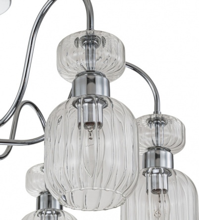 Потолочная люстра Gloss 1141/6PL Chrome/Clear фото 2