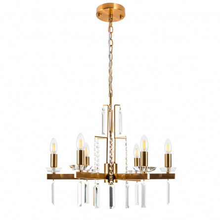 Люстра Crystal Lux MARRON SP6 BRASS фото 2
