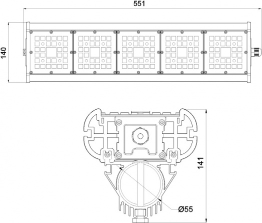 Уличный консольный светильник Галеон 51 CB-C0323043 фото 2