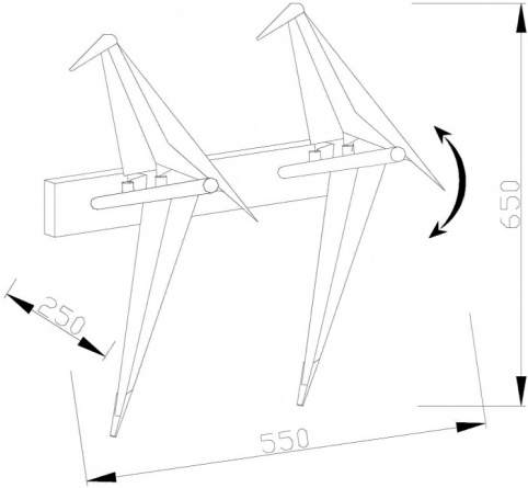 Бра Birds V3076-2WL фото 2