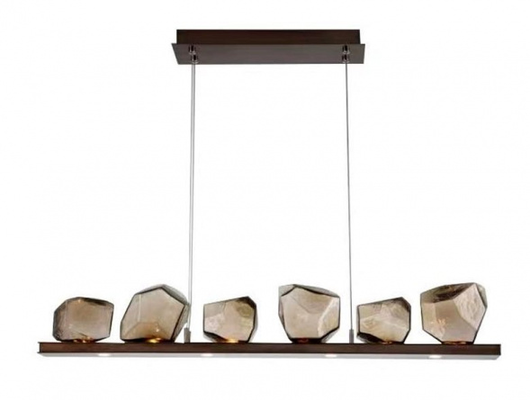Люстра 6 Gem Linear Suspension фото 1