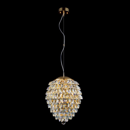 Бра Crystal Lux CHARME AP3 GOLD/TRANSPARENT фото 7